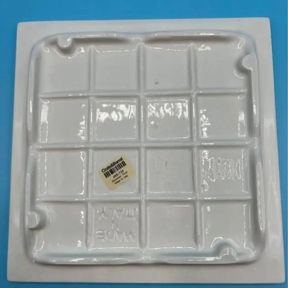 Trivet, Christmas Snow man Ceramic